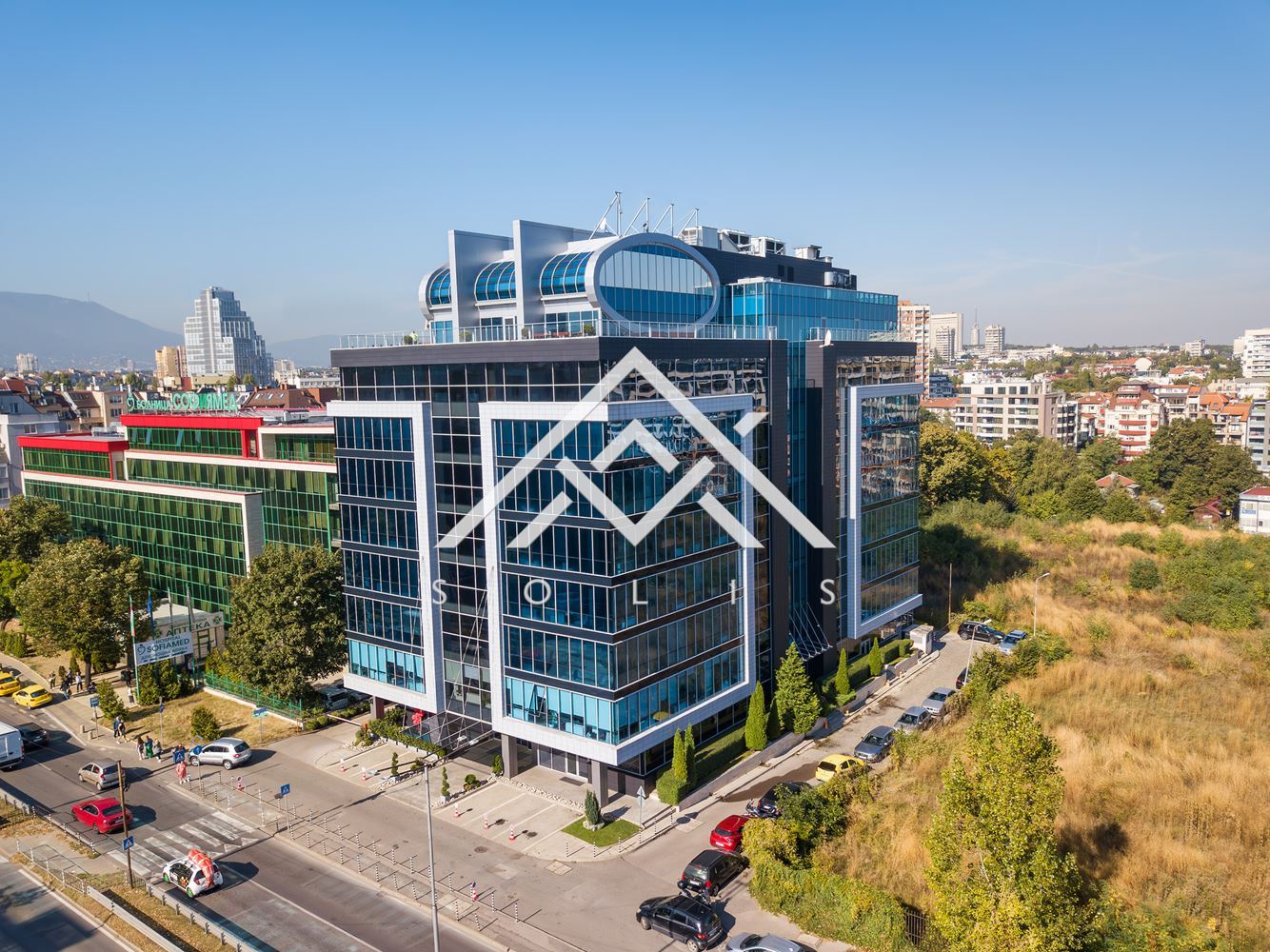 728sq. m ground floor space in a class A office building on. "G.M. Dimitrov" with frontage and entrance for rent - 0